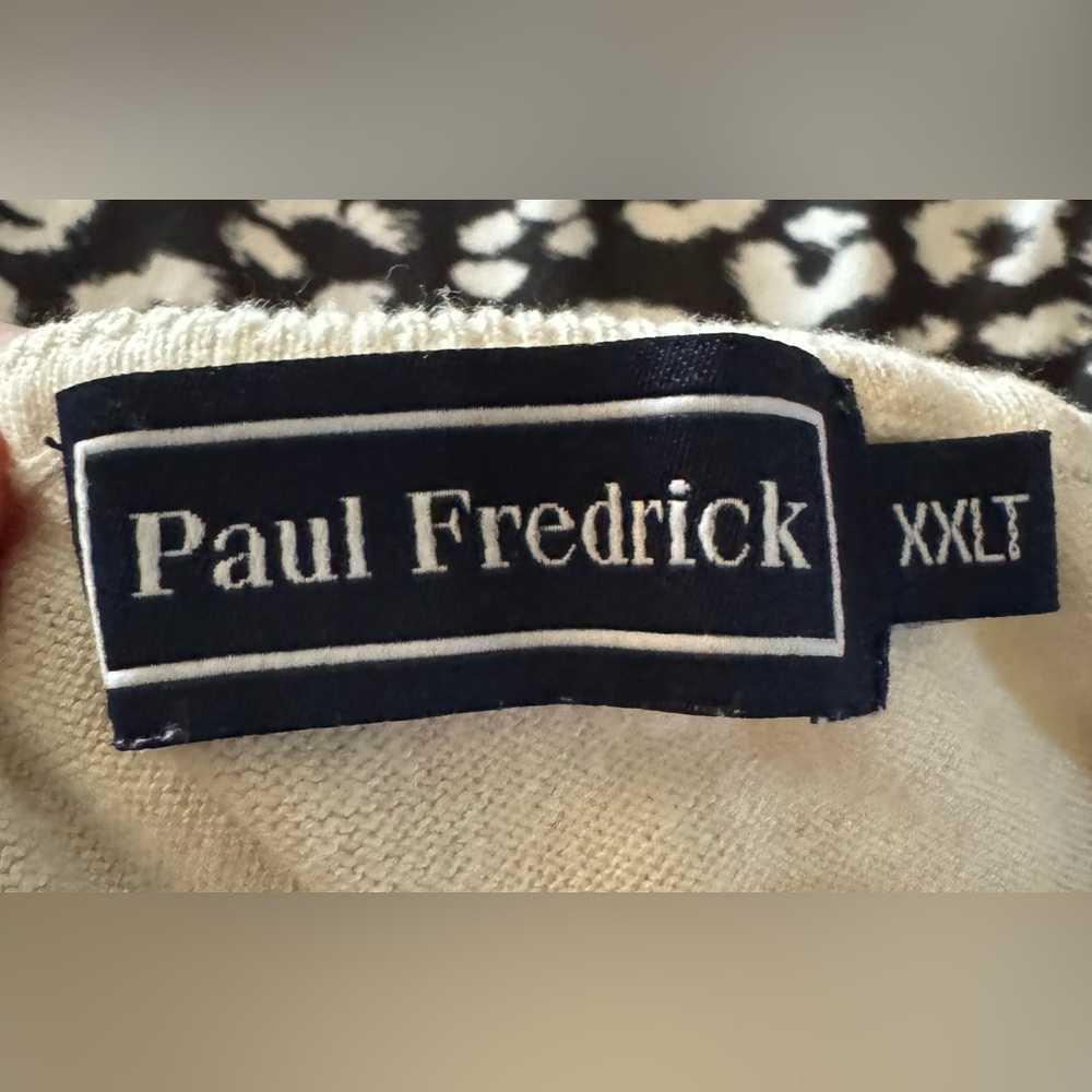 Paul Fredrick Cream Turtleneck Sweater - Men's - Picture 6 of 8